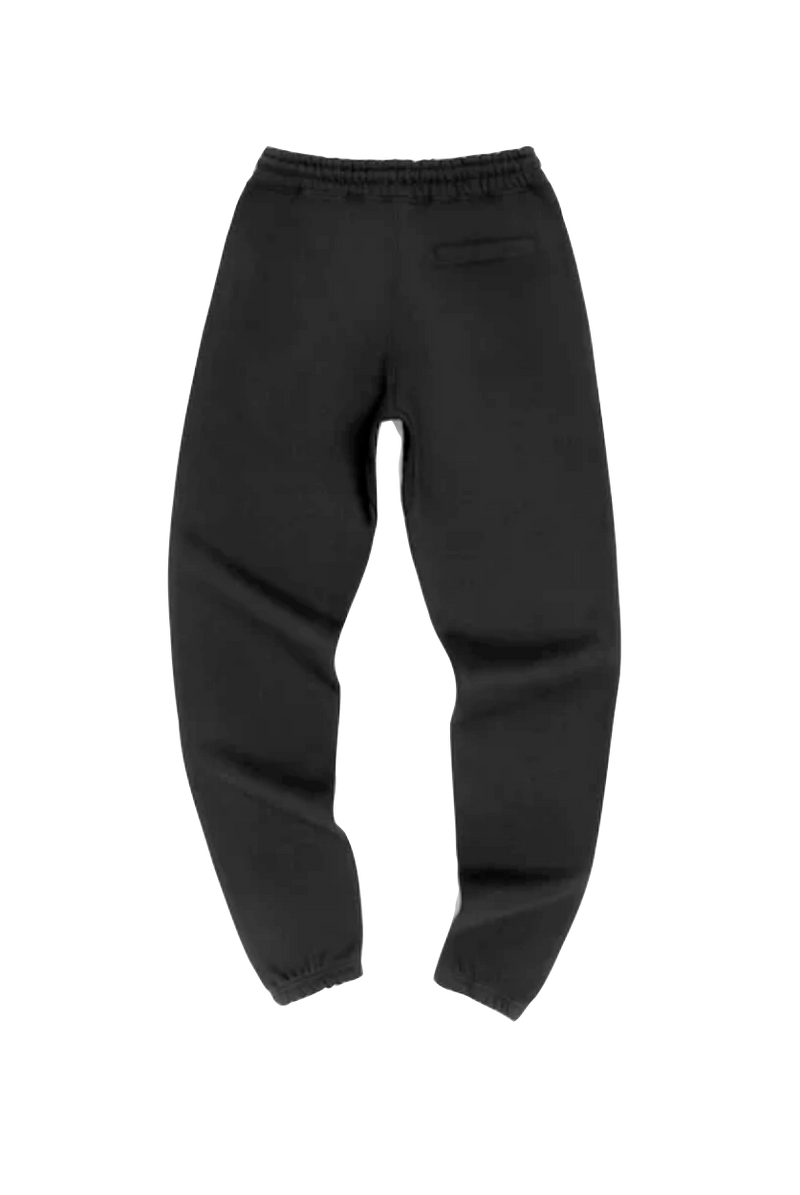 Black Thick Organic Cotton Sweatpant
