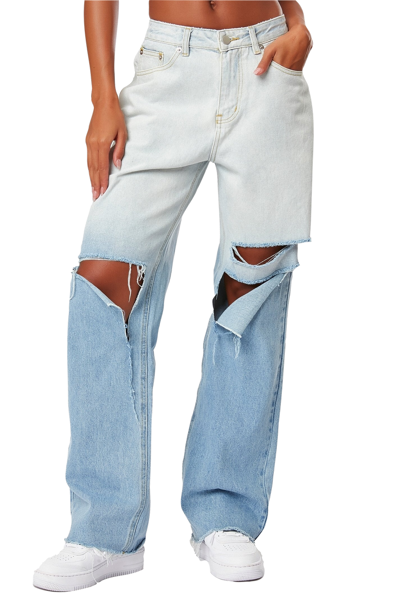 Ocean Washed Straight Jean